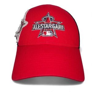 New Era 2010 All Star Game LA Angels Snapback Hat Red / Black OS